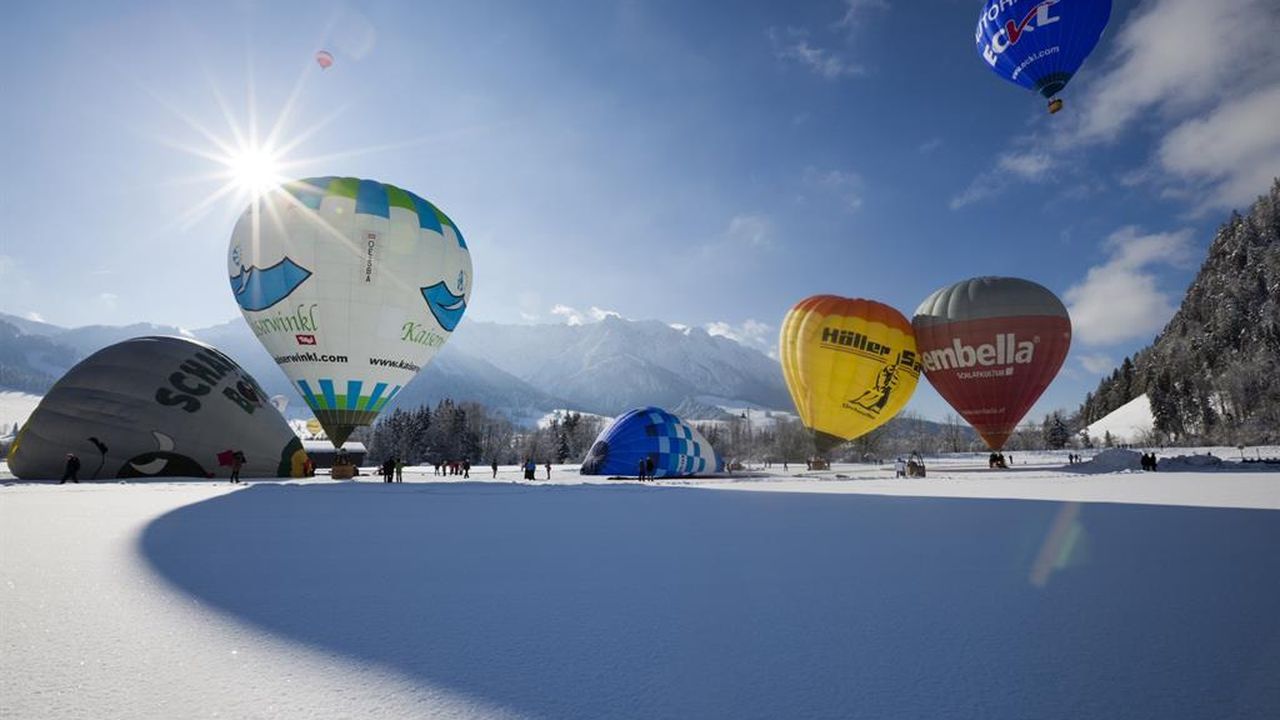 Kaiserwinkl, Winterurlaub, Ballooning Kaiserwinkl, Winterurlaub, Ballooning